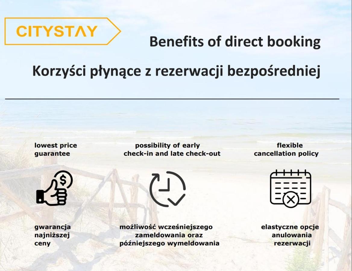 Citystay Grunwaldzka Studio Gdansk Apartment Екстер'єр фото